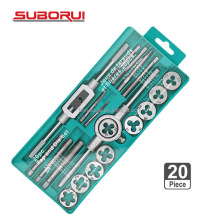 SUBORUI Hss 20pcs M3-M12 Screw Thread Tool Kit