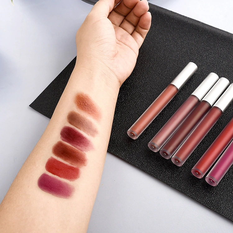 Cosmetics Makeup Fashion Colors Lip Gloss Private Label Matte Liquid Lipstick
