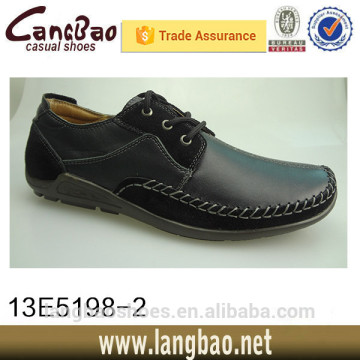 2015 men leather casual shoes china brand casual shoes