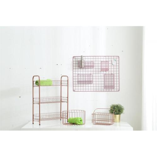 Metal Bath rack make up rack