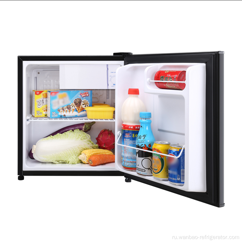 80L Распашная стеклянная дверь мини-бар холодильник