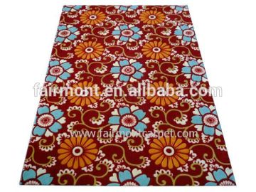 Printed Acrylic Area Rug 02