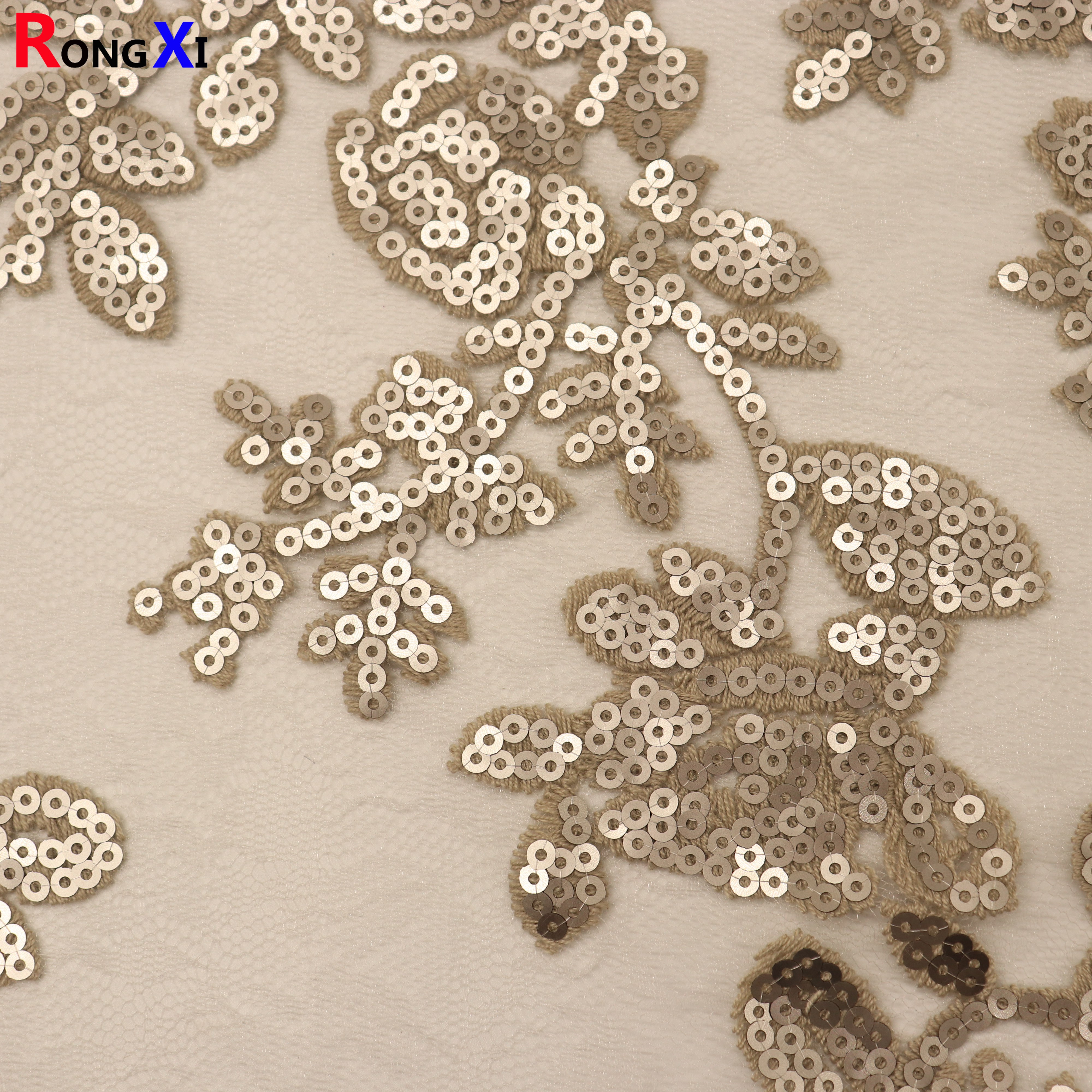 RXF1855 Multifunctional Sequin Fringe Fabric With Low Price
