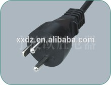 Danish Demark 3 pins AC Power Cord and cable