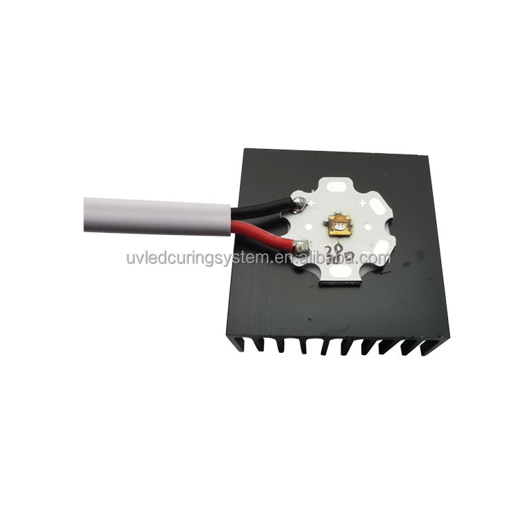 3W small UV led module 380nm 385nm 395nm 405nm led Uv system