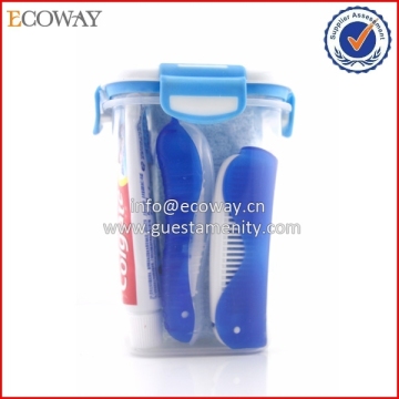 hotel bathroom amenities basket tray