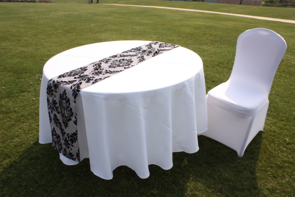 universal spandex stretch wedding chair cover