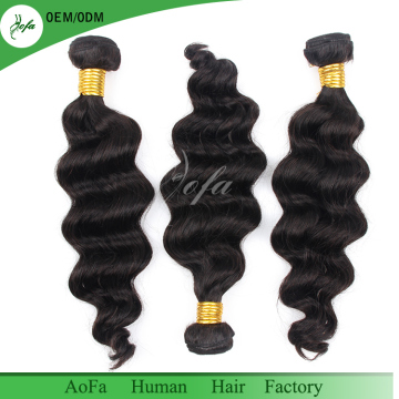 Virgin Brazilian Human Hair Loose Wave Human Hair Weft