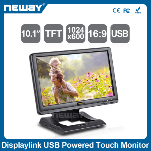 10.1" TFT LCD industry Monitor LED backlight Displaylink