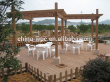 Outdoor WPC post for garden