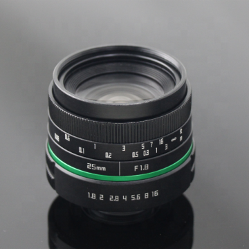 New Lens Fujian 25mm C Mount APS-C Lens for Mirrorless Cameras