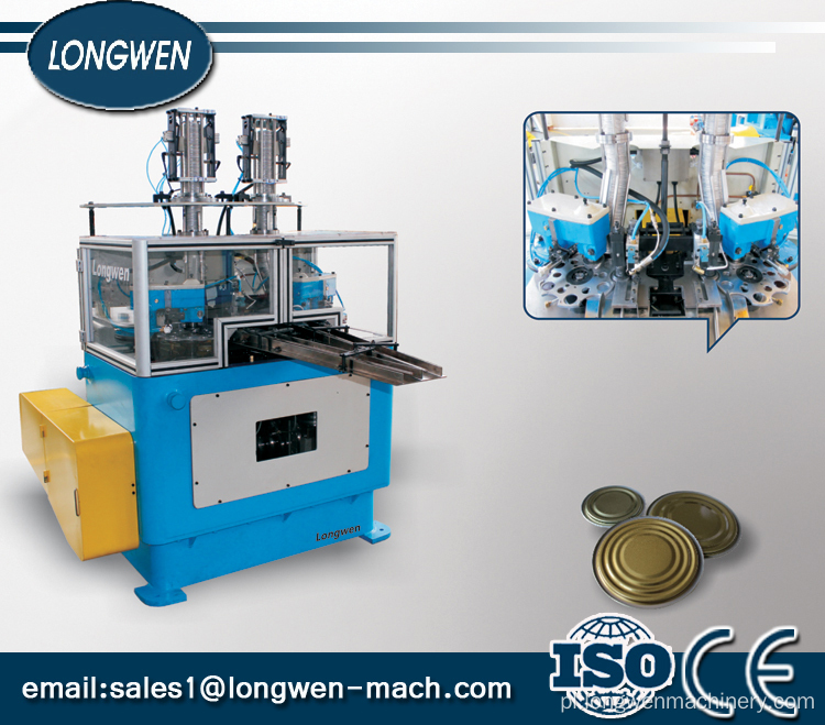Chińska maszyna do produkcji pokrywek z pokrywką o dużej prędkości