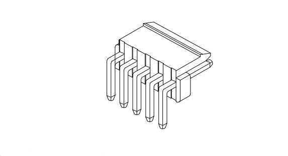 VH3,96 mm 90 ° Connettore wafer Serie AW3961R-NP