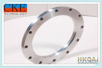 Anodized Aluminum Custom Machined Parts / CNC Drilled Ring