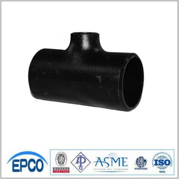 carbon steel pipe fitting unequal tee