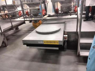 Food industry lift table