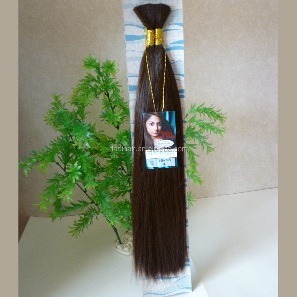 Adorable brand HOT synthetic fiber mixed human hair weaving afro silk straight yaki perm 16 inch hair bundles for black woman