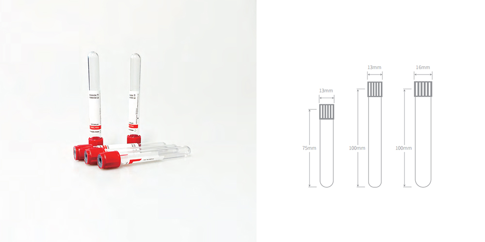 Vacuum Blood Collection Tube No Additive