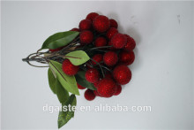 artificial red bayberry plastic waxberry plastic fruit decoration
