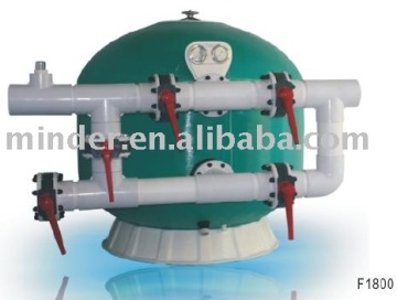 "F" SERIES FIBERGLASS COMMERCIAL SAND FILTERS swimming pool equipment sand filters water filter
