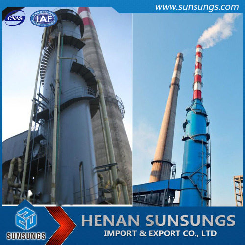 Thermal power units ammonia gas scrubber for flue gas treatment