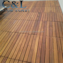 Waterproof Oiled Burma Teak Outdoor Decking