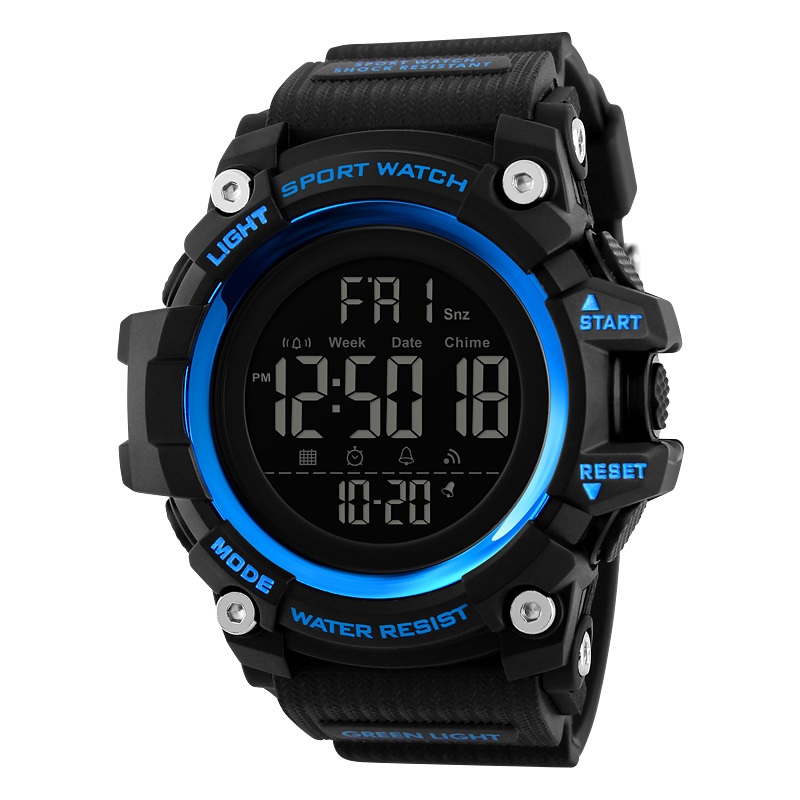 jam tangan skmei 1251 factory cheap digital sport reloj man wristwatch