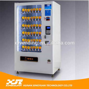 Hot sale orange juice vending machine with elevator fruit vending machine