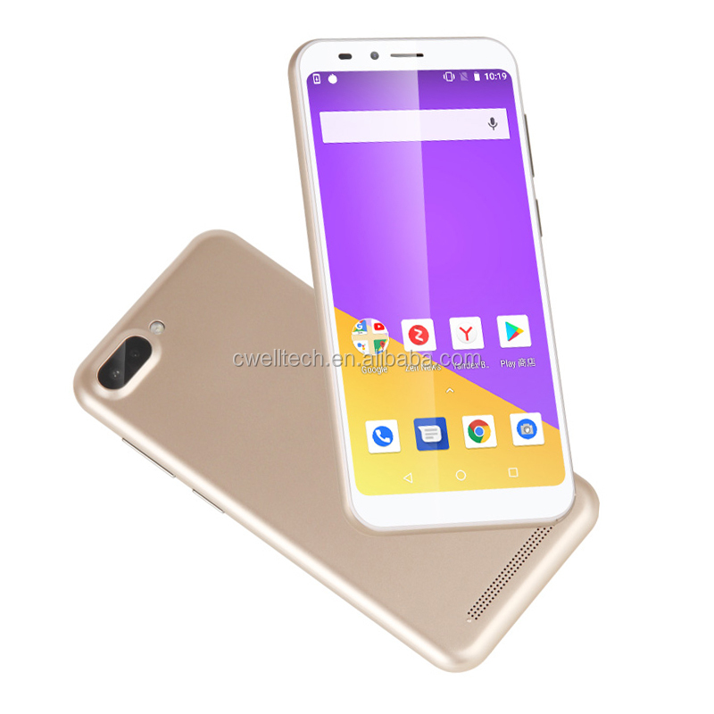 UNIWA M5503L 5.5 Inch Android 10.0 Triple Camera OEM Mobile Phone Quad Core NFC 4G LTE Android Smart Phone