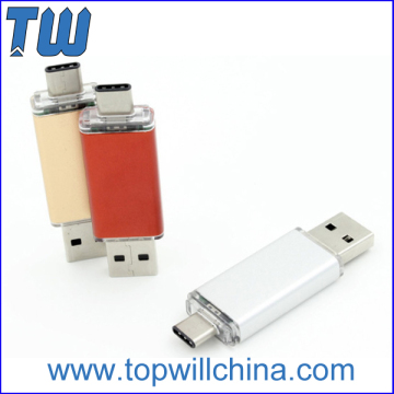 Usb 3.1 Type C Flash Memory with Cap Protection