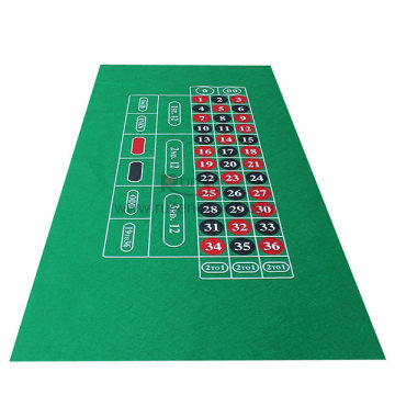 Poker Table Top Felt Homestyle Us Roulette Poker Felt