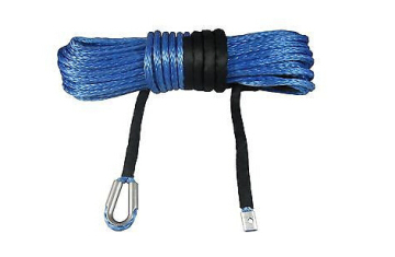 The Factory Lowest Price!!! 12mm x 30m 1/2" x 100' Synthetic Winch Rope UHMWPE Fiber 4x4 4WD ATV UTV OFF-ROAD