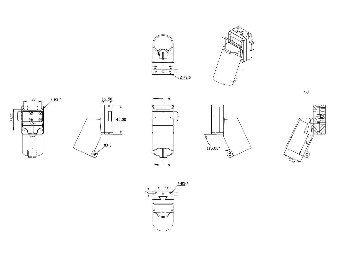 with 25mm set with 25mm set