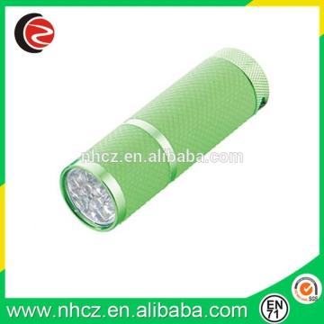 Metal aluminum led flashlight torch
