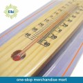 Panas menjual termometer dinding kayu Taman