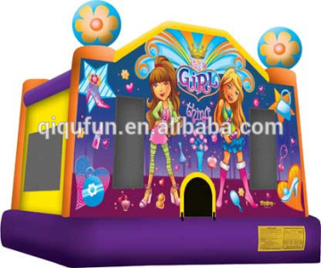 outdoor playground funny top rampage inflatable bounce jumping