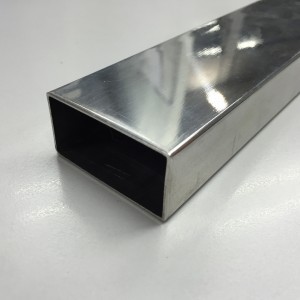 Stainless steel rectangular tubing