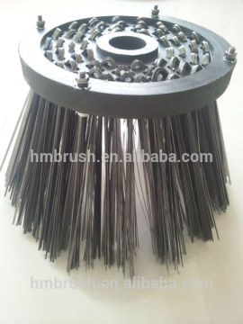 Popular steel wire road sweeper brushes