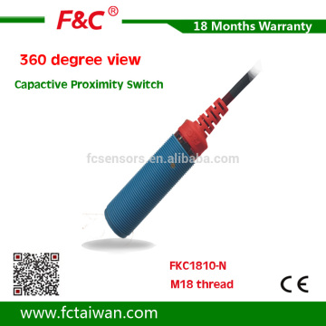 M18 NPN NO Capacitive proximity Switch Sensor