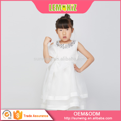 Lemokiz Modern Children Princess Frock Design Dress Flower Girls Dresses