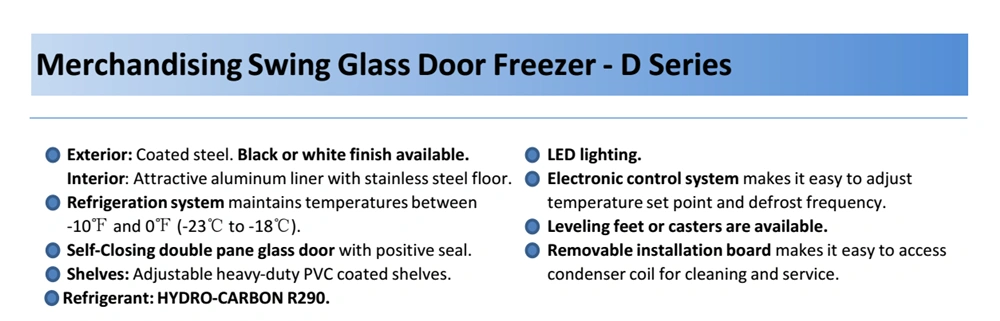 Cold Drink Vertical Display Cooler Glass Door Refrigerator for Supermarket