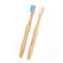 This is a comfortable bamboo toothbrush