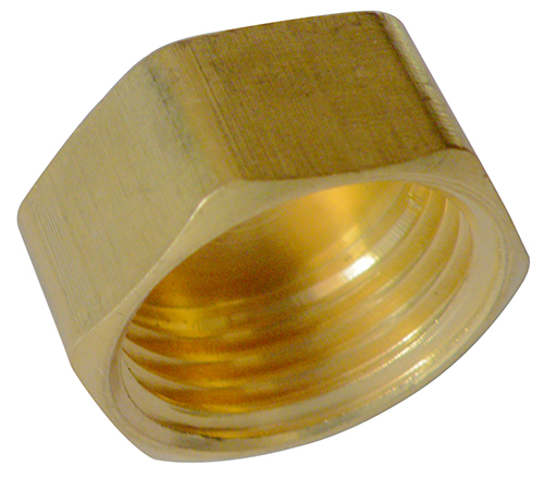 Threaded Brass Female Cap