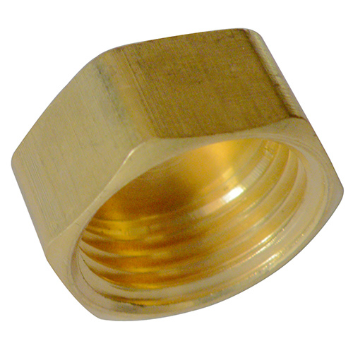 Threaded Brass Female Cap