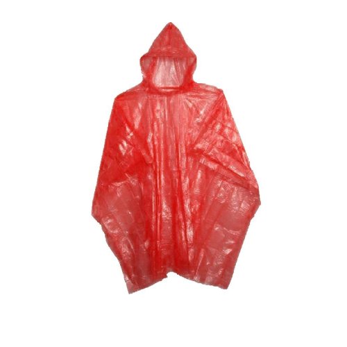 Disponibel nödfall Rain Ponchos fri storlek