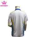 Custom Embroidery Logo Mens White Polo