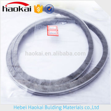 Reasonable price easy installation weather strip with plastic fin