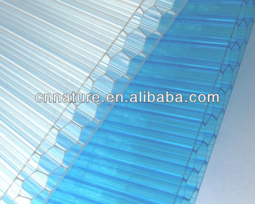 polycarbonate hollow sheet plastic honeycomb sheet