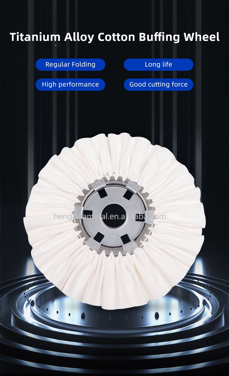 HENGHUA 2022 Titanium Alloy air Buffing Wheel Grinding and polishing metal material