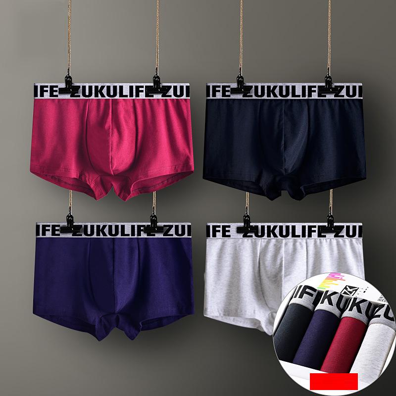 Boxers of men's cotton panties (8)